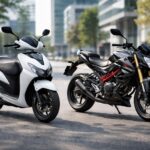 découvrez les principales différences entre un scooter 125 et une moto 125 pour choisir le véhicule adapté à vos besoins, en termes de design, performance et usage.