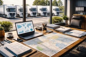 découvrez les étapes clés pour créer votre entreprise de transport routier, de la planification à la mise en route, avec des conseils pratiques et réglementaires.