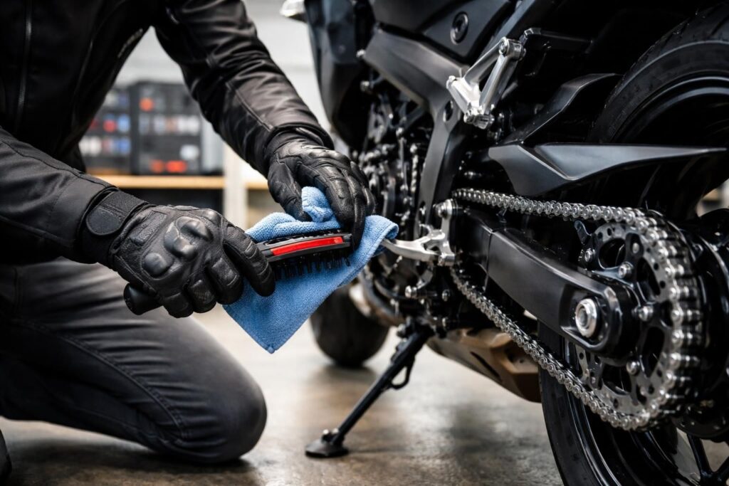 découvrez comment entretenir correctement la chaîne de votre moto pour assurer performance, sécurité et longévité de votre véhicule.