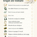 famille jouant à des jeux dans une voiture lors d'un long trajet
