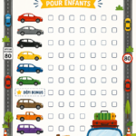 Des jeux de route imprimés pour divertir les enfants pendant un voyage en voiture.