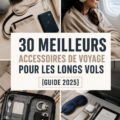 Accessoires de voyage essentiels pour un vol confortable