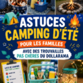 Aperçu d'une belle sortie en famille au camping pendant l'été