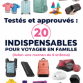 Une maman avec ses enfants préparant des bagages pour un voyage en famille