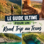Un paysage désertique au Texas avec des routes infinies