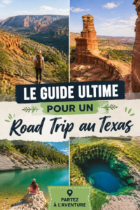 Un paysage désertique au Texas avec des routes infinies
