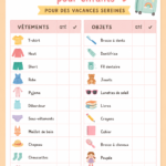 Famille heureuse préparant une valise pour les vacances