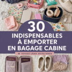 Une valise bien organisée pour un vol international, avec des vêtements et des accessoires