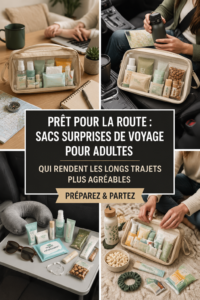 Un sac à surprises coloré pour un road trip sur la route