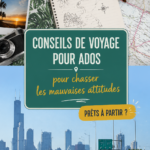 Une famille heureuse en train de voyager ensemble, souriant et profitant de leur temps à l'extérieur.