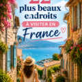 Une vue panoramique de plusieurs lieux emblématiques en France adaptés aux familles