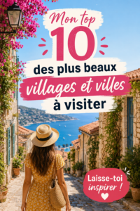 Vue panoramique d'un village pittoresque à visiter en famille