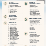 Checklist pratique pour un voyage longue durée