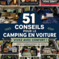 Famille profitant d'un camping confortable en pleine nature