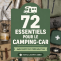 Indispensables pour un voyage en camping-car, prêts à partir