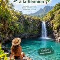 Un bassin caché à la Réunion, entouré d'une végétation luxuriante.