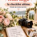Un couple heureux lors de leur mariage, se préparant pour une séance photo.