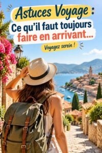 Famille heureuse à l'aéroport, prête à commencer son voyage.