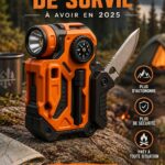 Une sélection de gadgets de survie pratiques pour les voyages en famille en 2025.