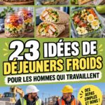 Des lunchs froids appétissants disposés sur une table, prêts à être emportés au bureau.