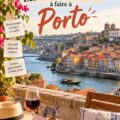 Vue panoramique de Porto avec ses bâtiments colorés au bord de la rivière