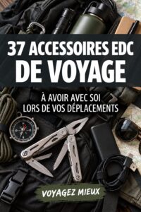 Famille en voyage avec des équipements pratiques