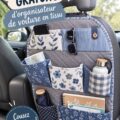 Modèles de rangement pour voiture en tissu, DIY pratique pour familles