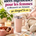 Maison avec divers objets pratiques sur une table, représentant la vie simplifiée des femmes.