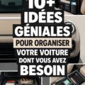 Une voiture familiale bien organisée avec des rangements pratiques.