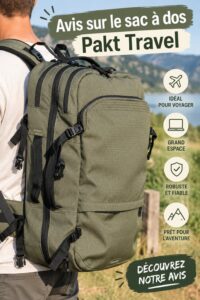 Featured image of the Pakt travel backpack designed for families