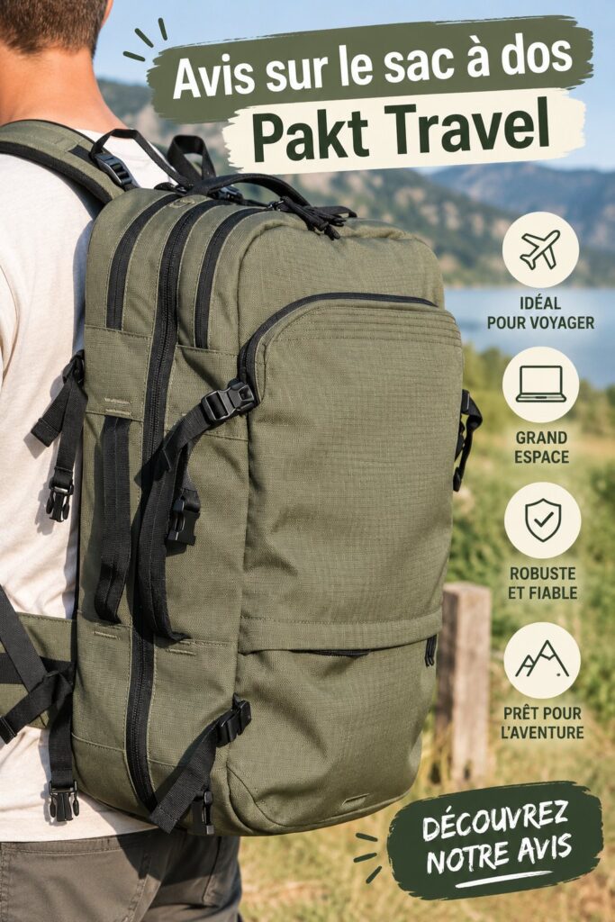 Featured image of the Pakt travel backpack designed for families