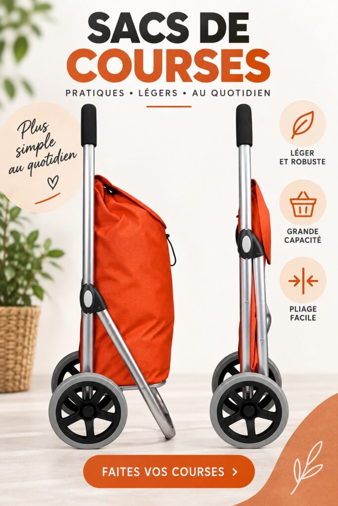 Un beau sac de courses réutilisable sur une table en bois, symbole de la mode éco-responsable.