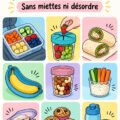 Des encas pratiques pour une voiture familiale bien organisée.