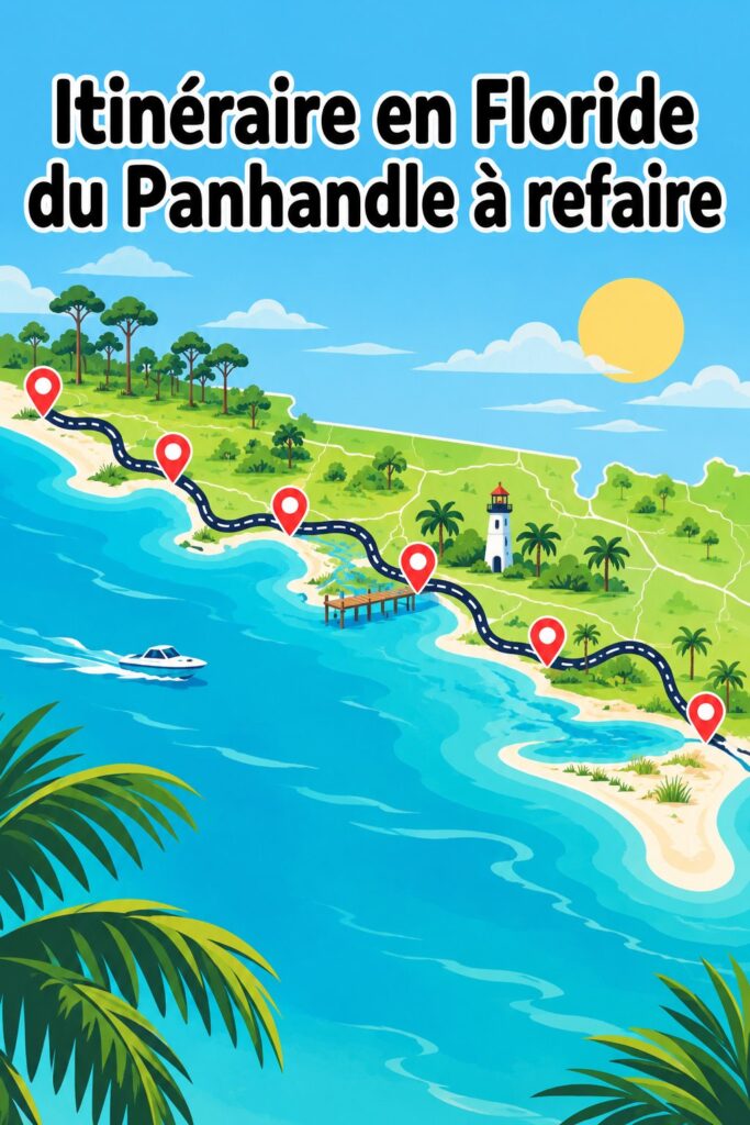 Une belle plage familiale du Panhandle de Floride avec des enfants jouant dans le sable