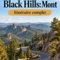Vue panoramique de Mount Rushmore dans les Black Hills