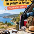 Un paysage pittoresque de route pour un road trip de dernière minute